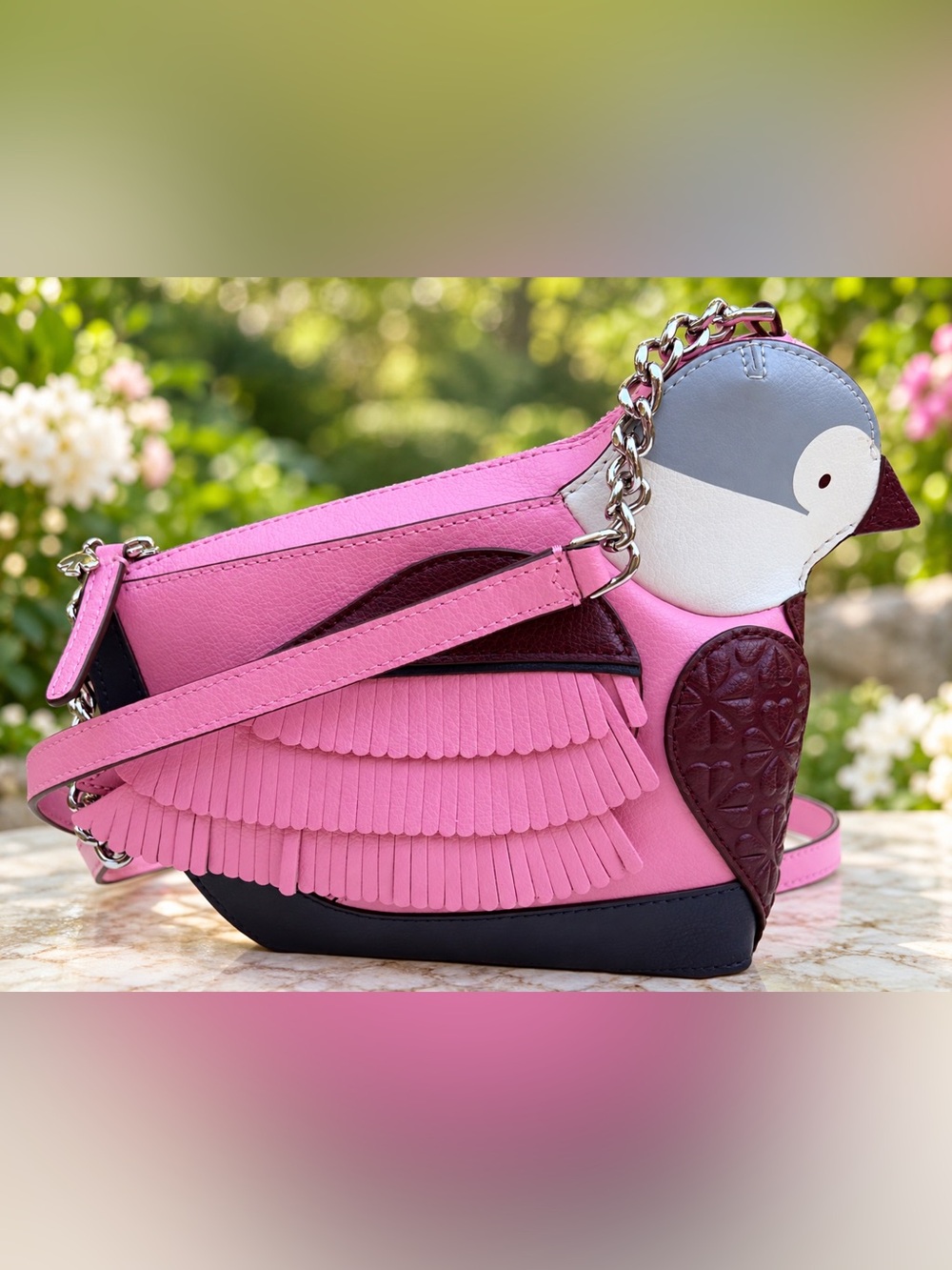 Kate Spade Love Birds Bird Crossbody Pink Multi WKRU6520